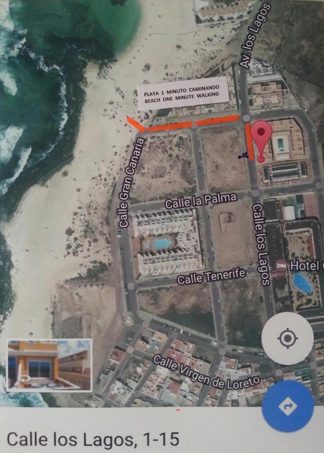 Apartamentos Arenas Blancas De Cotillo Vista Mar ภายนอก รูปภาพ